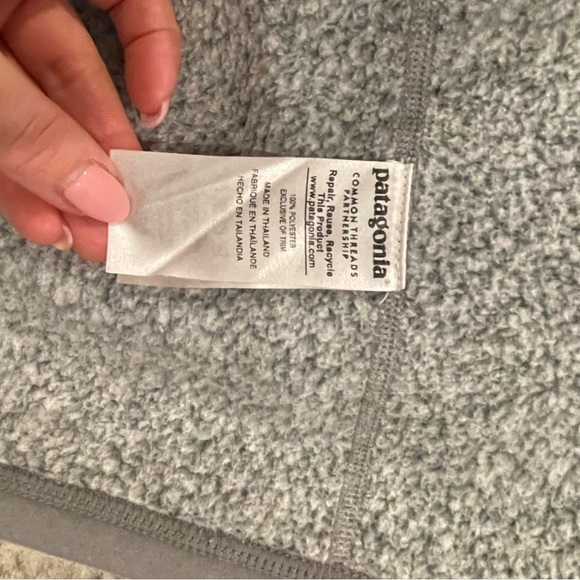 Patagonia better sweater marbled gray size xs - Picture 6 of 7